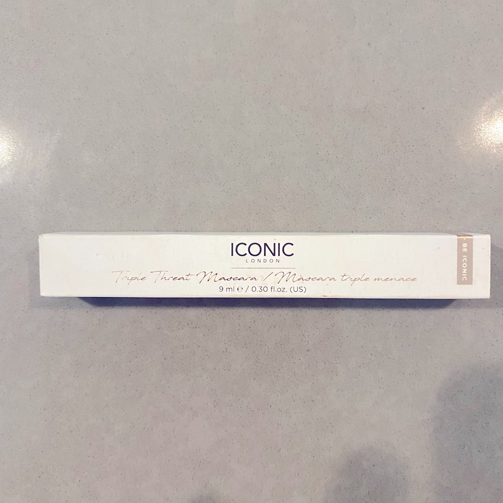 Iconic London Triple Threat -black mascara - never been used